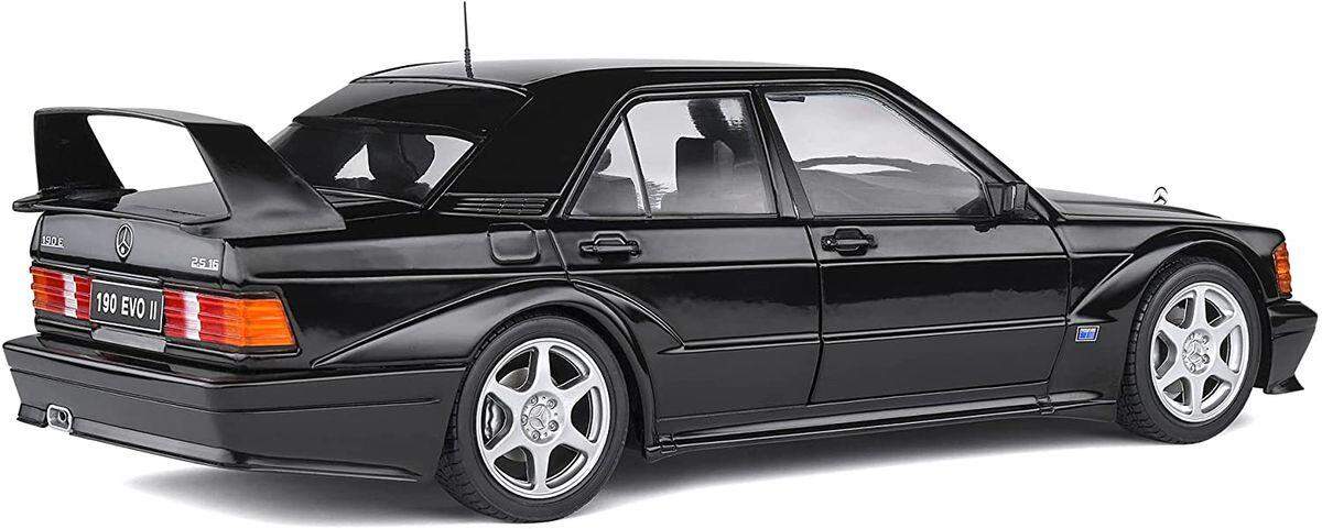 Simba Solido Mercedes Benz 190E Evo 2, schwarz, 1:18