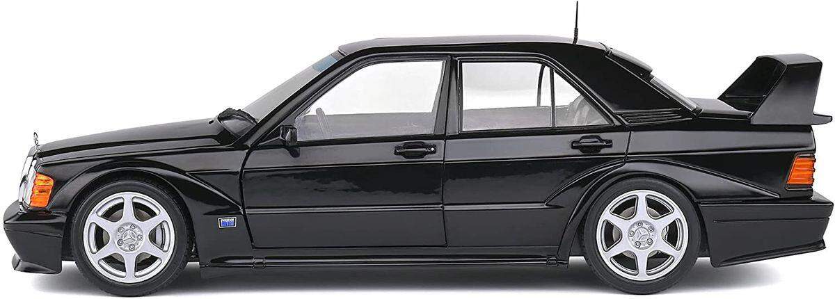 Simba Solido Mercedes Benz 190E Evo 2, schwarz, 1:18