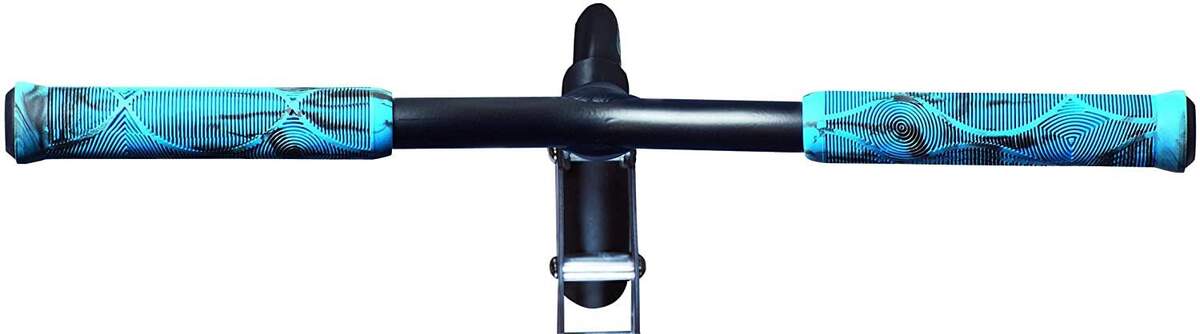 Six Degrees Aluminium Stuntscooter Freestyle Kickroller blau