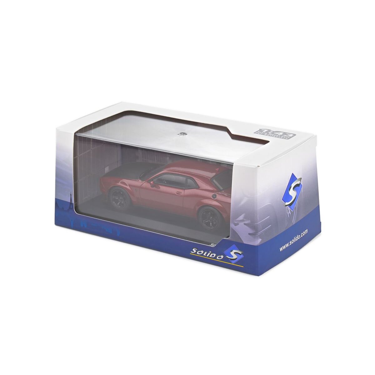 Solido 1:43 Dodge Chall. Demon rot