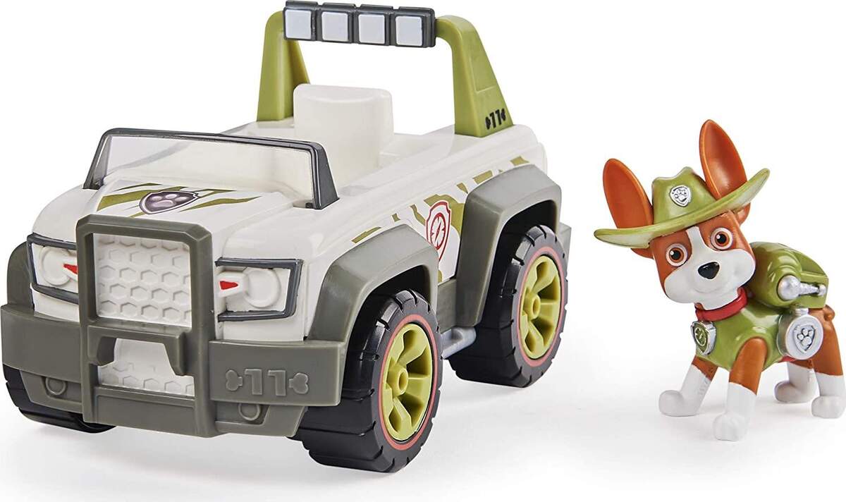 Spin Master Paw Patrol - Recycling Fahrzeug mit Tracker Figur