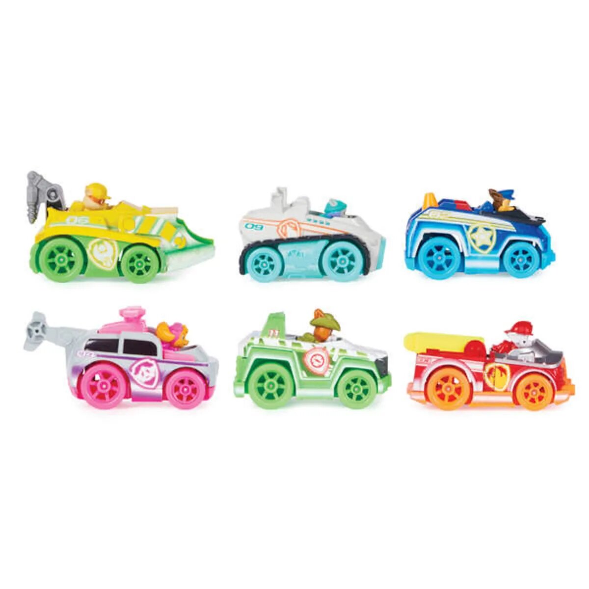 Spin Master Paw Patrol True Metal 6-Pack (Neon)