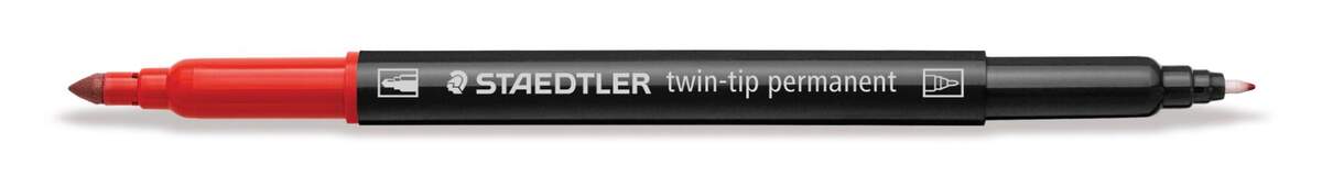 STAEDTLER® Doppelfasermaler permanent, 18 Stück