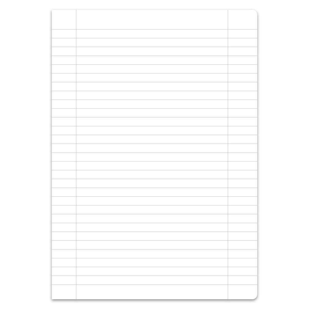 Staufen Green Schulheft Lin27 A5 16 Blatt 90g/qm 9mm liniert mit RL