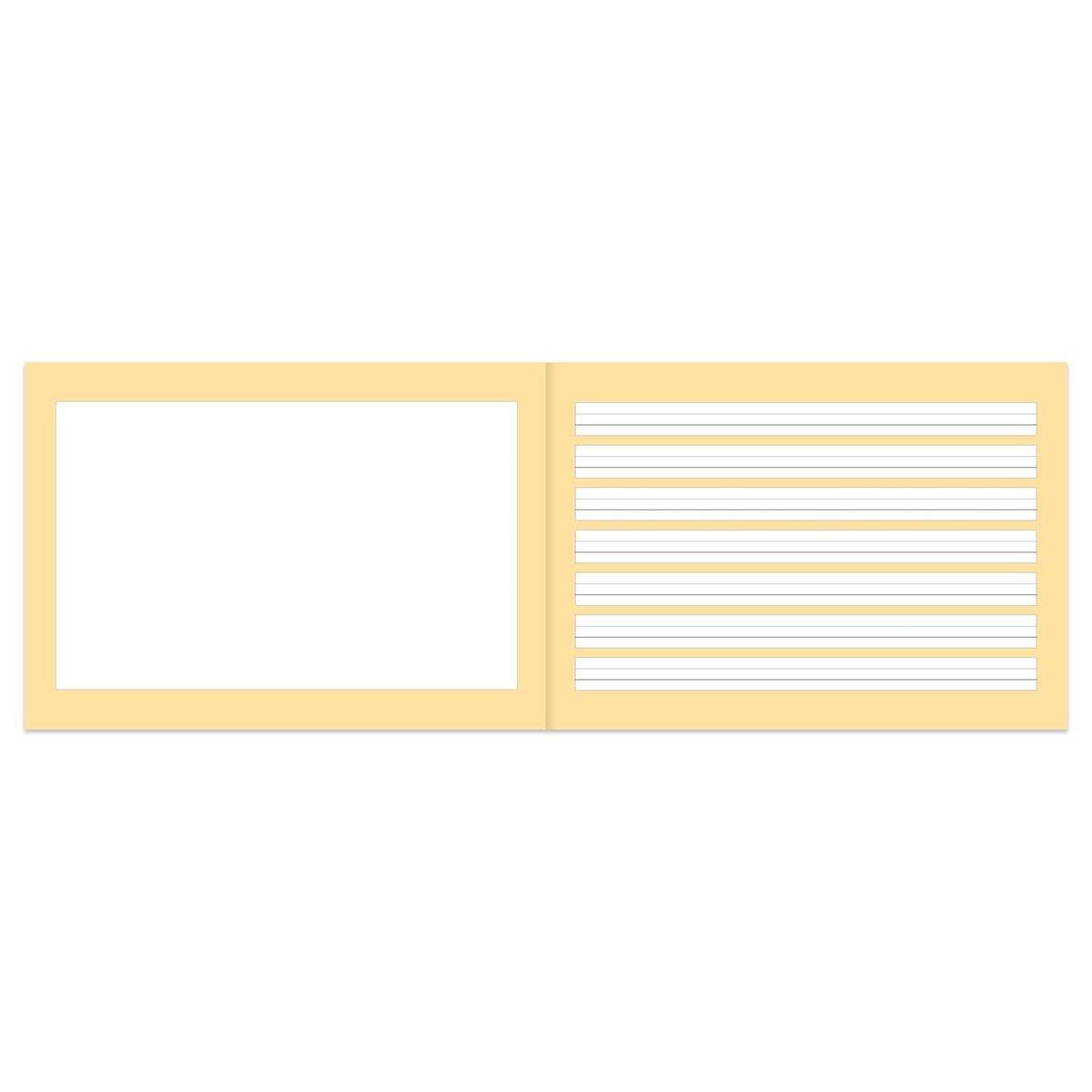 Staufen Premium Geschichtenheft Lin1G A5 quer 16 Blatt 90g/qm