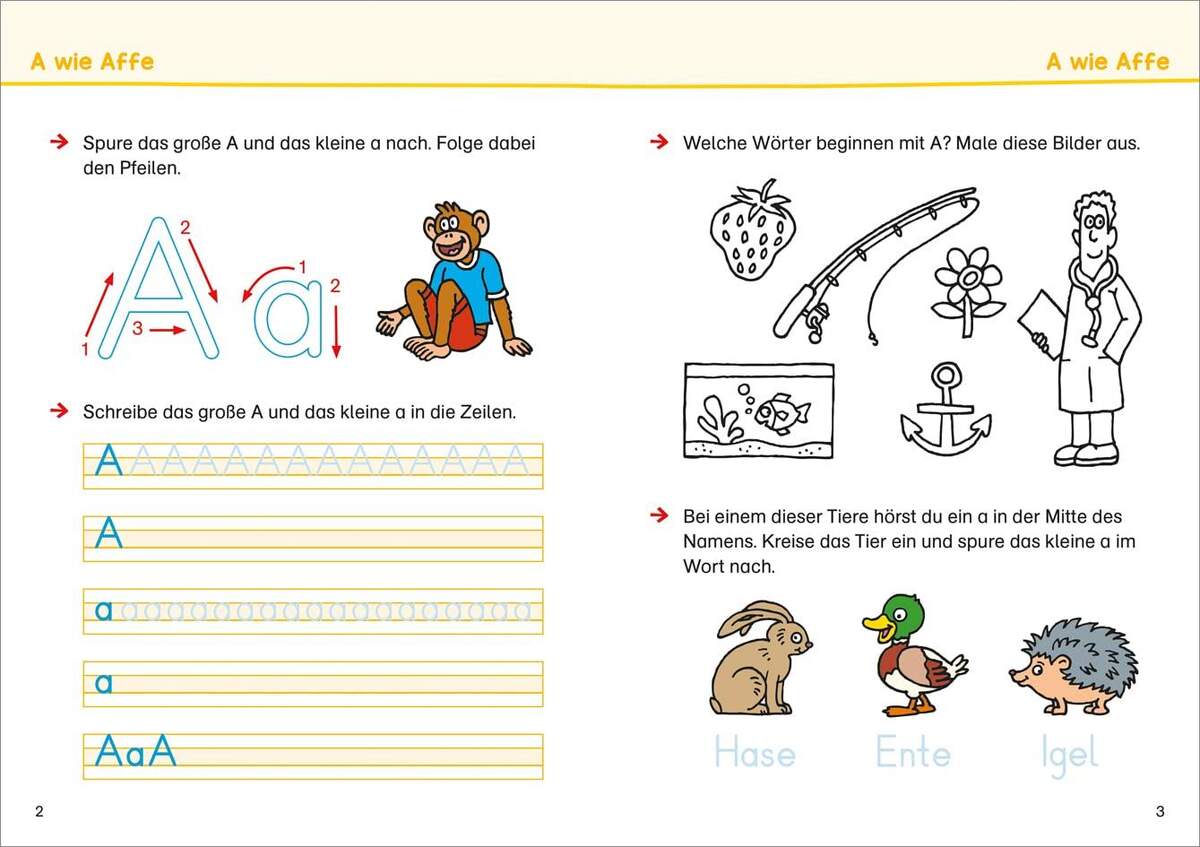 Tessloff Buchstaben üben. Schulstart: Das Abc schreiben lernen