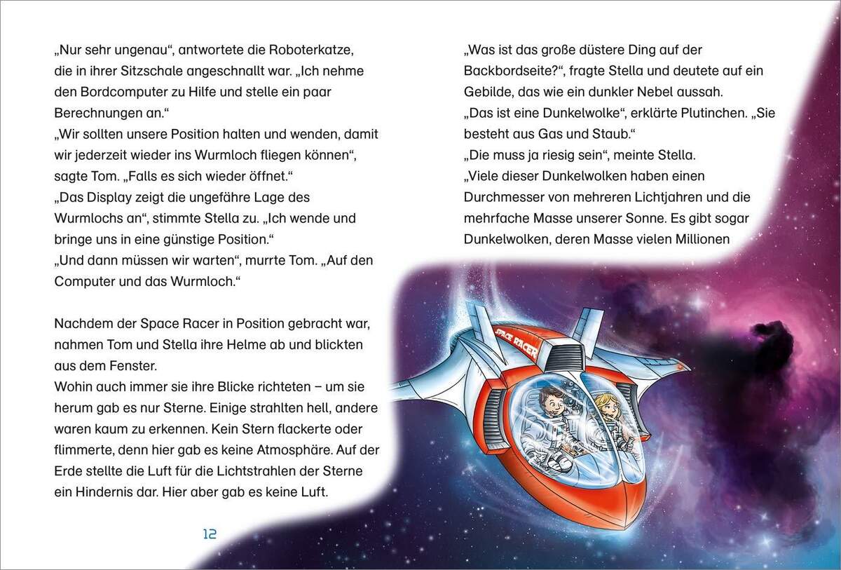 Tessloff Der kleine Major Tom. Band 10: Im Sog des Schwarzen Lochs
