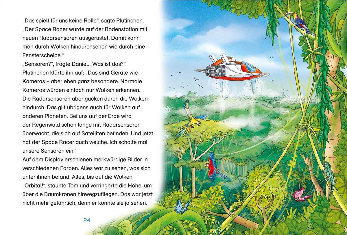 Tessloff Der kleine Major Tom. Band 8: Verloren im Regenwald
