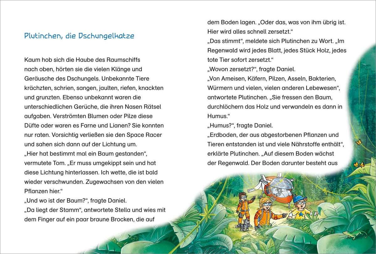 Tessloff Der kleine Major Tom. Band 8: Verloren im Regenwald
