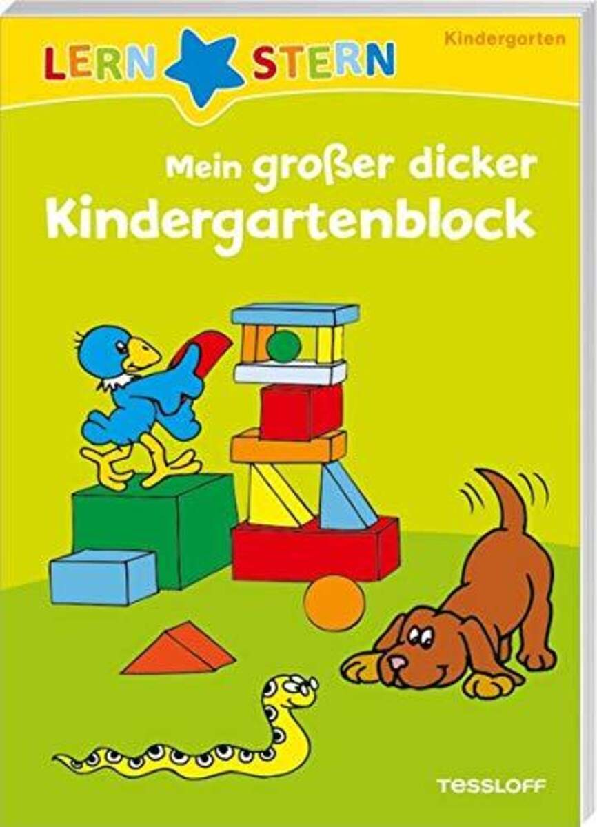 Tessloff Lernstern - Mein grosser dicker Kindergartenblock