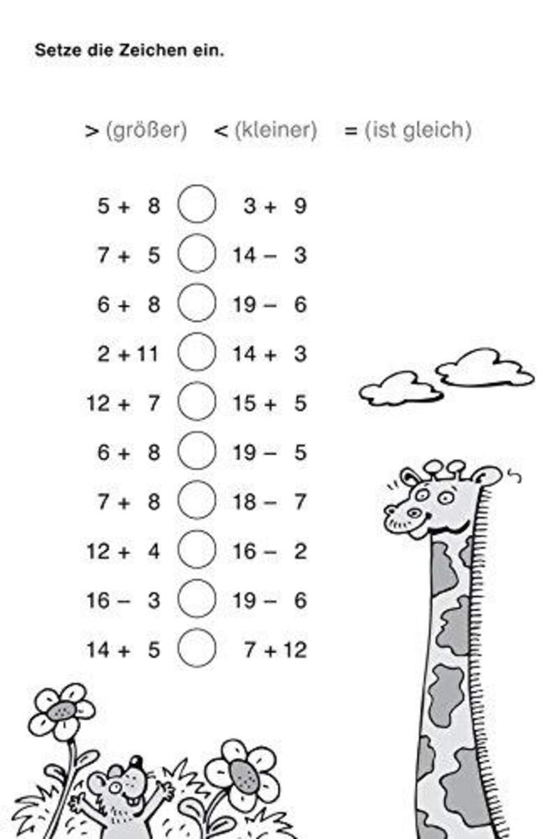 Tessloff Lernstern - Mein Übungsblock: 1. Klasse Mathe & Deutsch