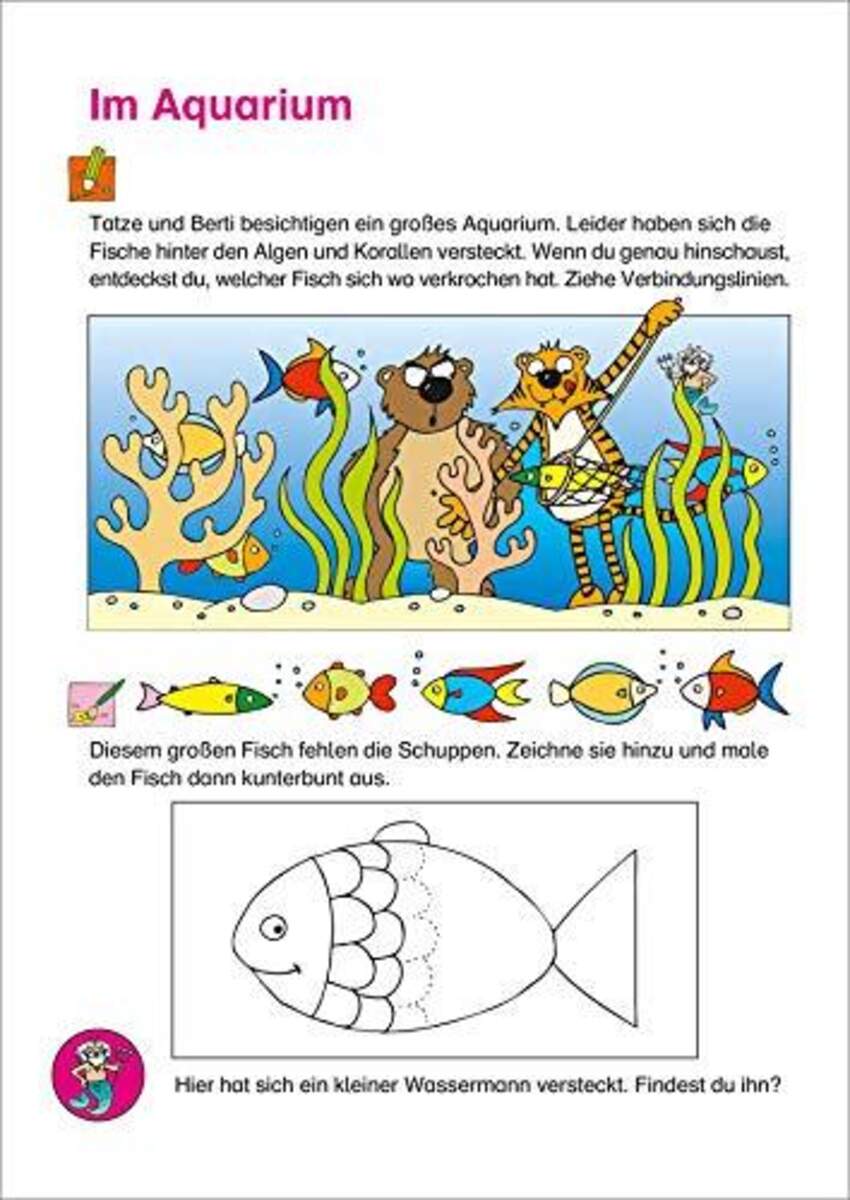 Tessloff Lernstern Mein dicker Schulstartblock. Buchstaben, Zahlen, Konzentration