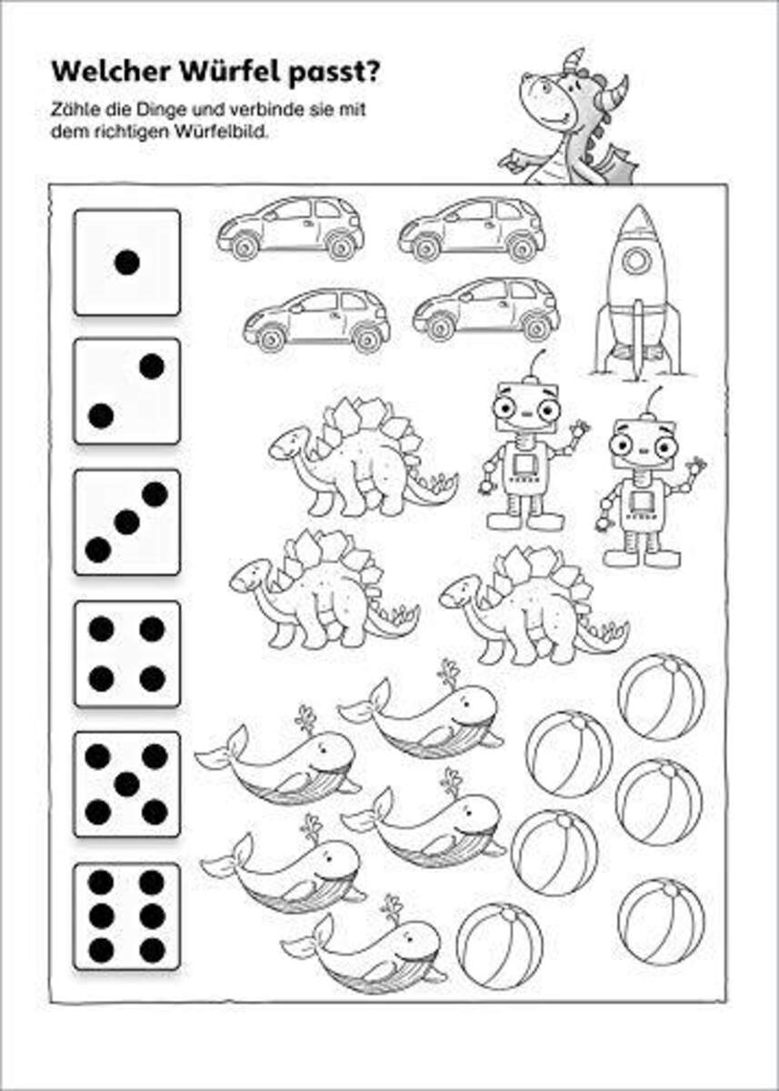 Tessloff LERNSTERN Mein drachenstarkes Vorschulbuch: Malen, spielen, lernen!