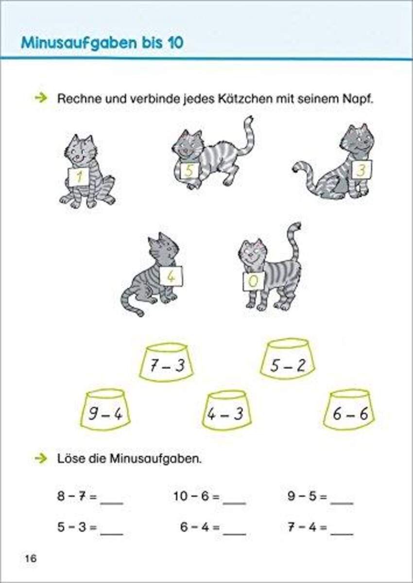 Tessloff Mathe üben 1. Klasse - Zahlen und Mengen erkennen
