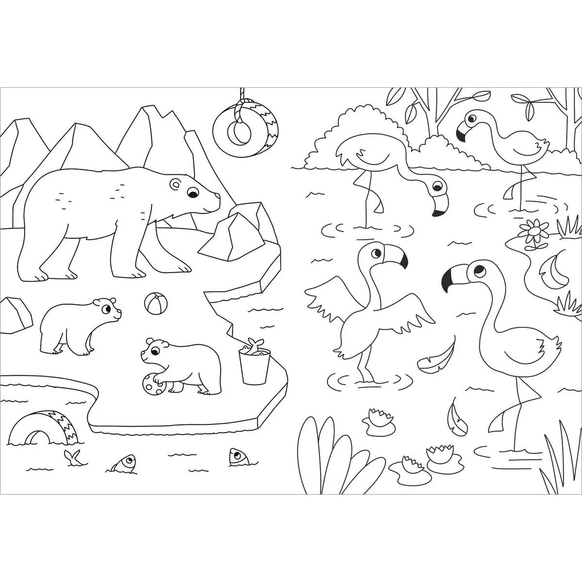 Tessloff Mein schönstes buntes Malbuch. Zootiere