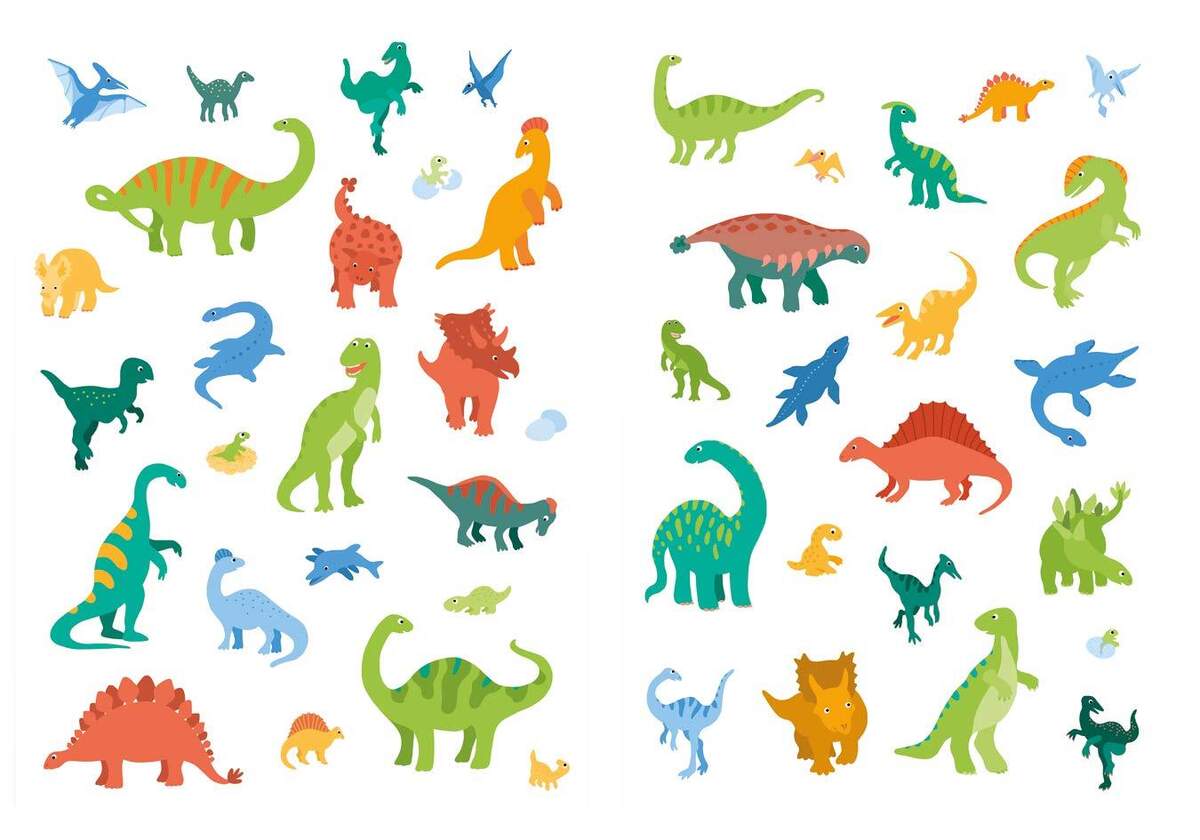 Tessloff Metallic-Sticker Malbuch. Dinosaurier