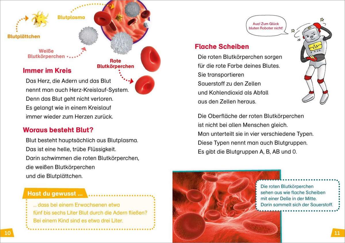 Tessloff WAS IST WAS - Erstes Lesen Band 14: Unser Körper