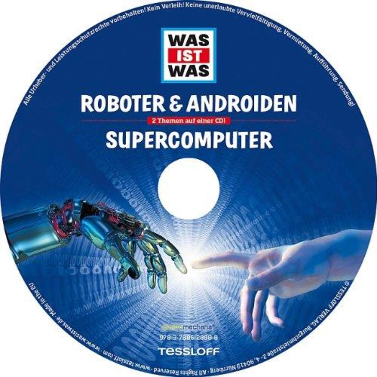 Tessloff WAS IST WAS - Roboter und Androiden Supercomputer CD