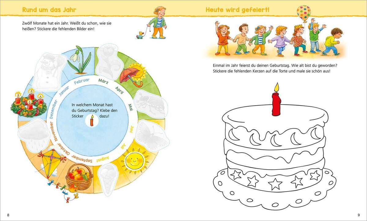 Tessloff WAS IST WAS - Kindergarten: Die Zeit