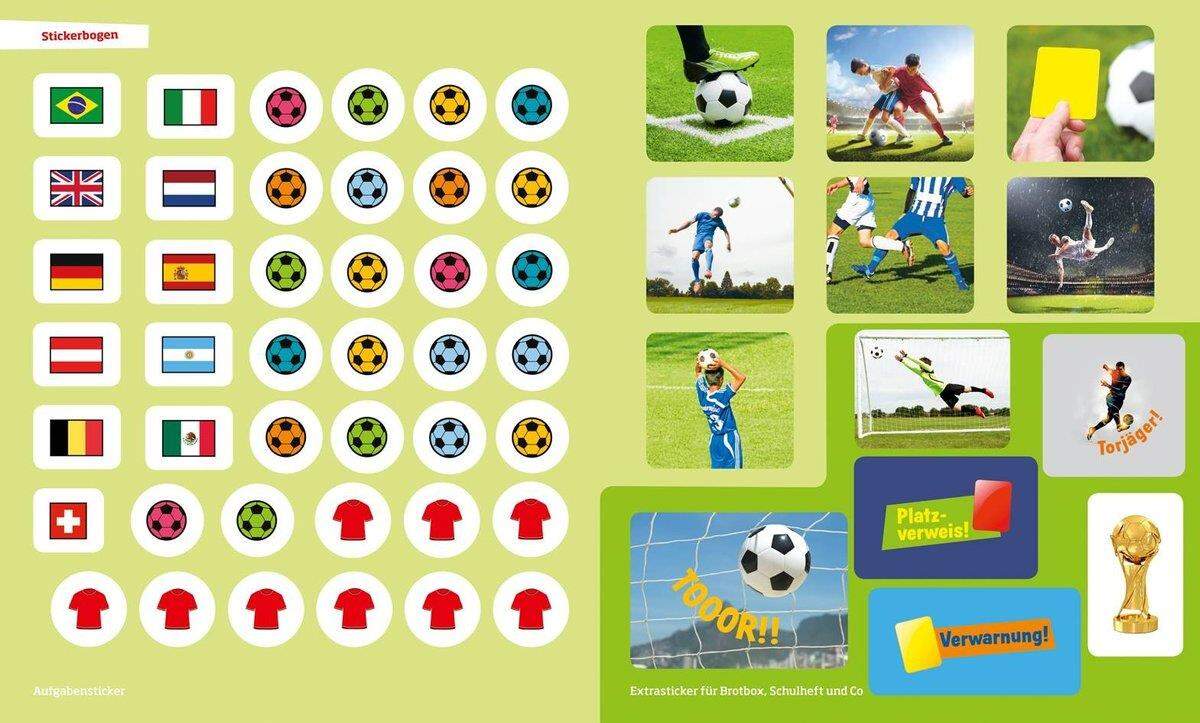 Tessloff WAS IST WAS - Rätseln und Stickern: Fußball