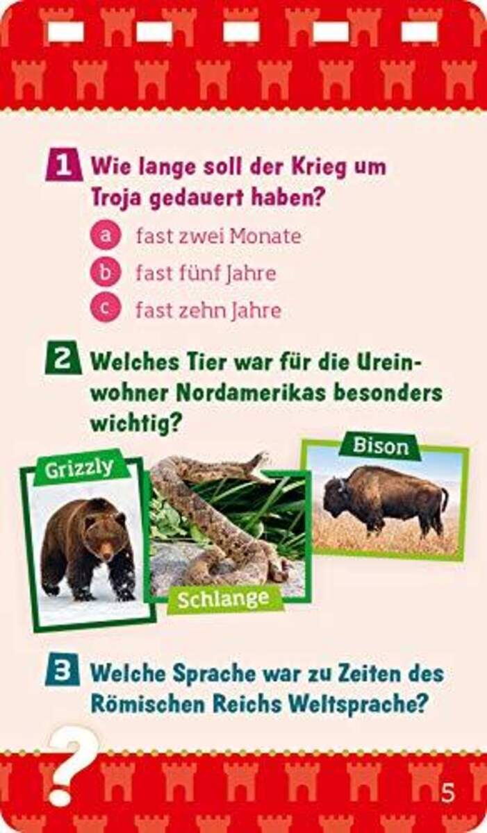 Tessloff WAS IST WAS Quiz Abenteuer Geschichte: Über 100 Fragen und Antworten!