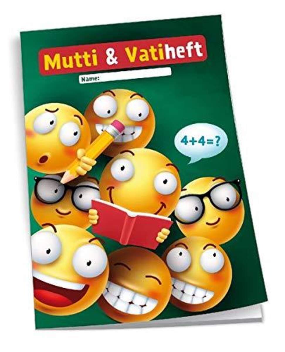 Trötsch Mutti- & Vatiheft A6, Smile School