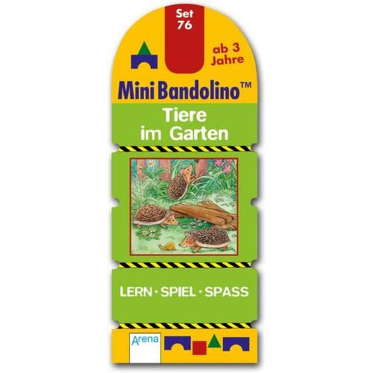 Arena Mini-Bandolino Set 76 - Tiere im Garten