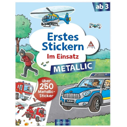 ars Edition  Erstes Stickern Metallic – Im Einsatz