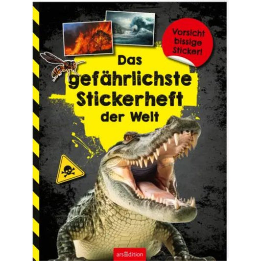 ars Edition Das gefährlichste Stickerheft der Welt