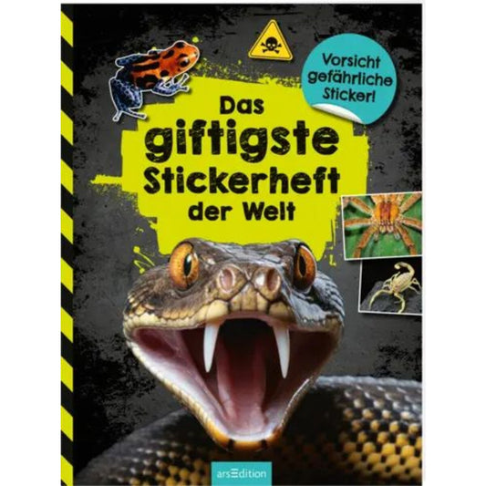 ars Edition Das giftigste Stickerheft