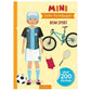 ars Edition Mini-Sticker-Anziehpuppen - Beim Sport