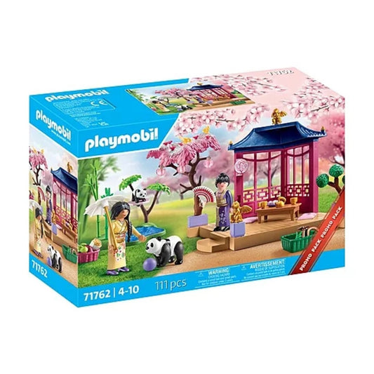 PLAYMOBIL® 71762 my Life Asiatischer Garten mit Pandafütterung