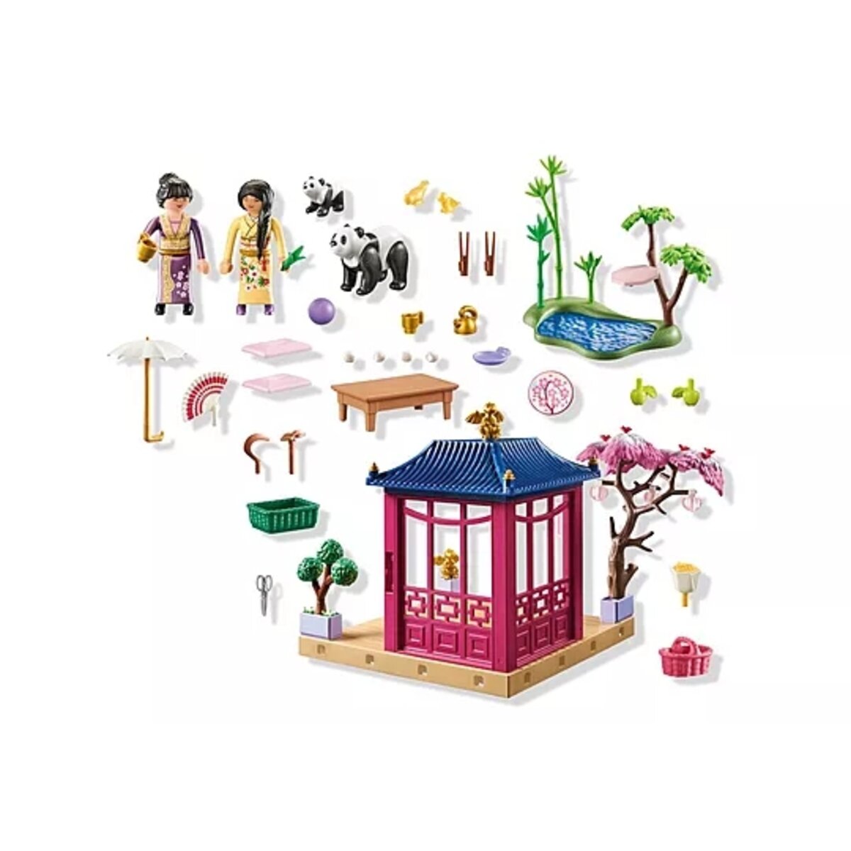 PLAYMOBIL® 71762 my Life Asiatischer Garten mit Pandafütterung