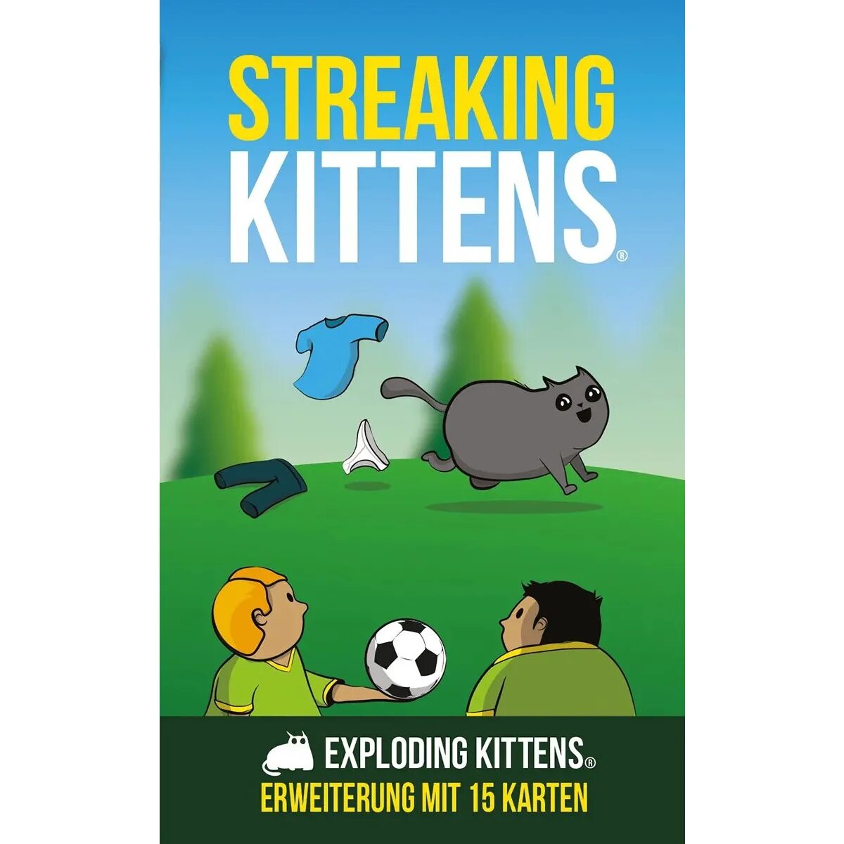 Asmodee Exploding Kittens - Streaking Kittens [Erweiterung]