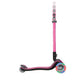 Authentic Sports Globber Elite Deluxe Flash Lights pink, mit Leuchtrollen