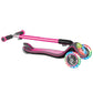 Authentic Sports Globber Elite Deluxe Flash Lights pink, mit Leuchtrollen