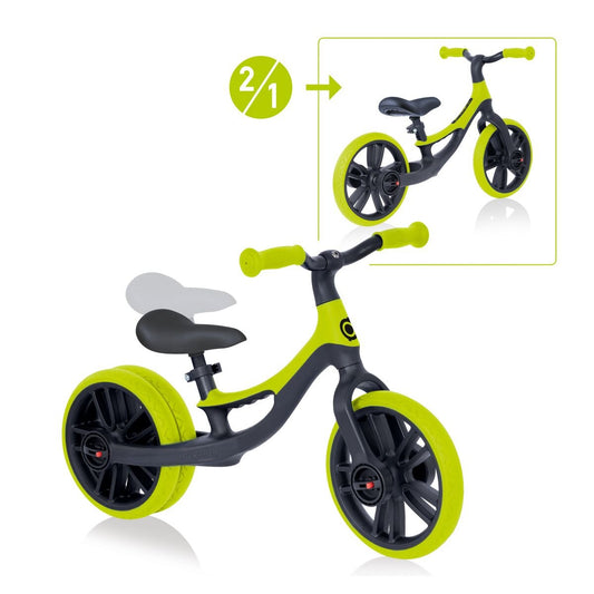 Authentic Sports Globber Go Bike Elite DUO lime grün