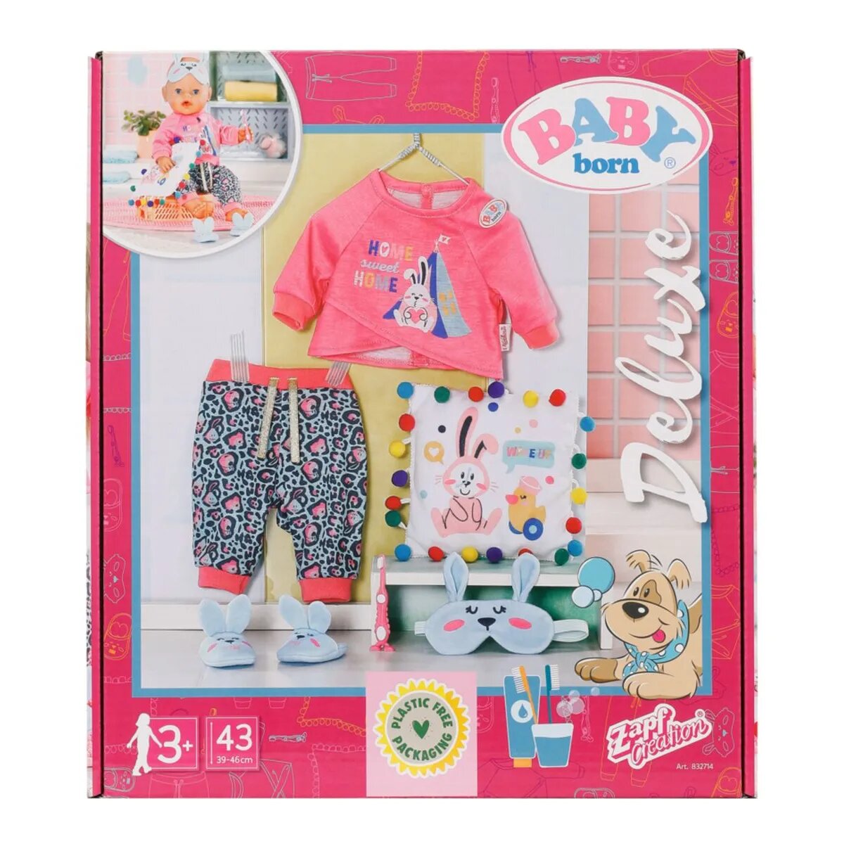 BABY born® Bath Deluxe GuteNacht Set 43cm