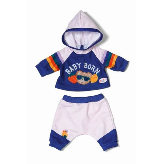 BABY born Jogging Anzug Navy 43cm