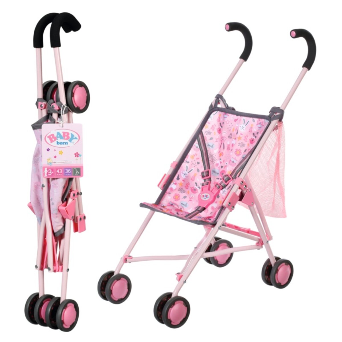 BABY born® Stroller w Bag