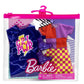 Barbie Moden 2 Outfits und 2 Accessoires für die Barbie Puppe, 1 Packung, 7-fach sortiert
