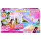 Barbie Traumschiff mit Pool und Rutsche, Spielset inkl. Barbie Zubehör