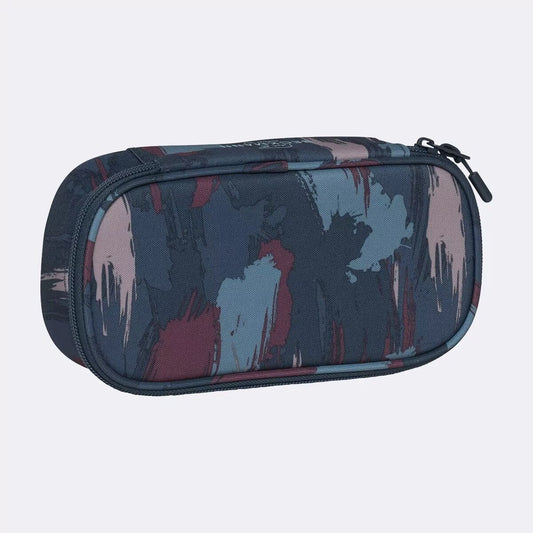 Beckmann Ovales Schlamperetui Sport Junior, Blue Brush