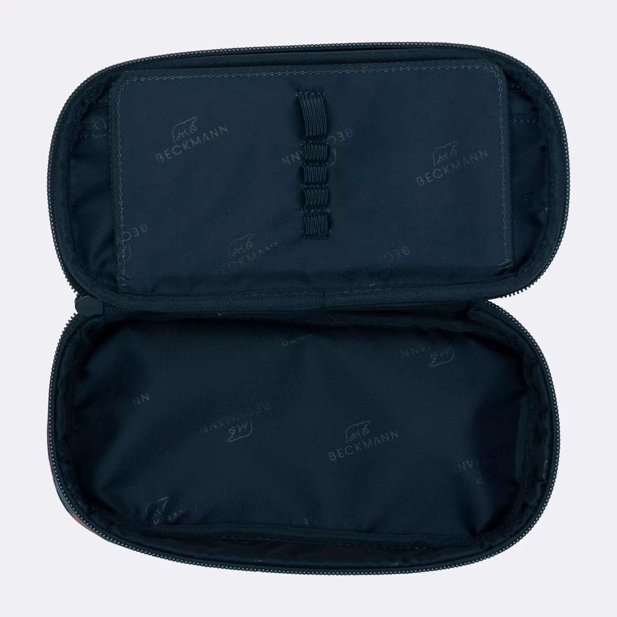 Beckmann Ovales Schlamperetui Sport Junior, Blue Brush