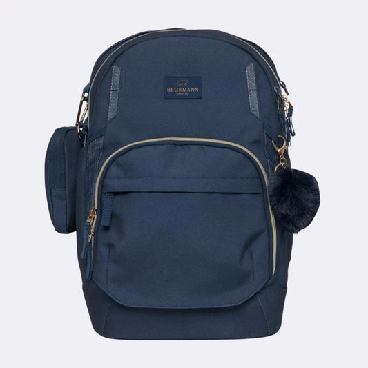 Beckmann Schulrucksack Sport Air Blue Gold