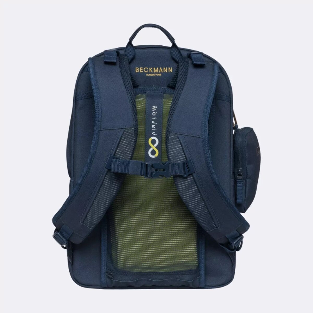 Beckmann Schulrucksack Sport Air Blue Gold