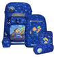 Beckmann Schulrucksackset Classic 22 Diamond Hunter, 4-teilig