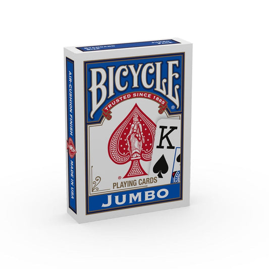 Bicycle® Kartenspiel Rider Back Jumbo Index, 1 Packung, 2-fach sortiert