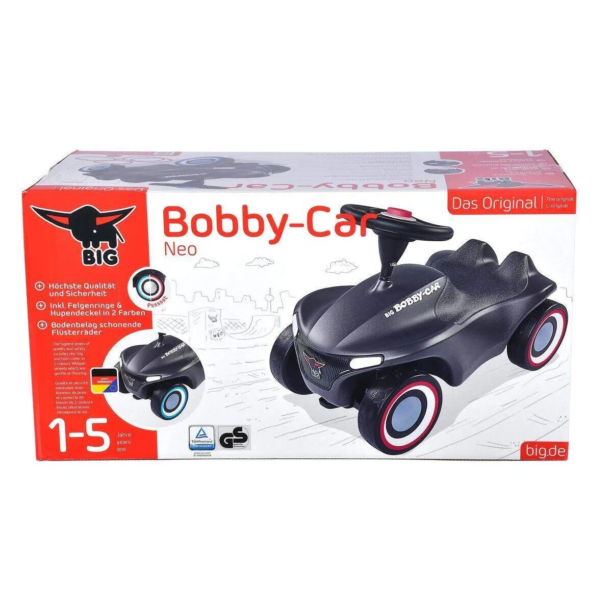 BIG Bobby-Car-Neo Anthrazit