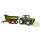 BRUDER® 03452 ROADMAX Traktor mit Frontlader und Kippanhänger